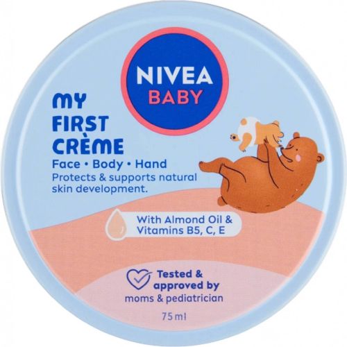 Nivea Baby krm na tv,tlo a zadeek 75 ml
